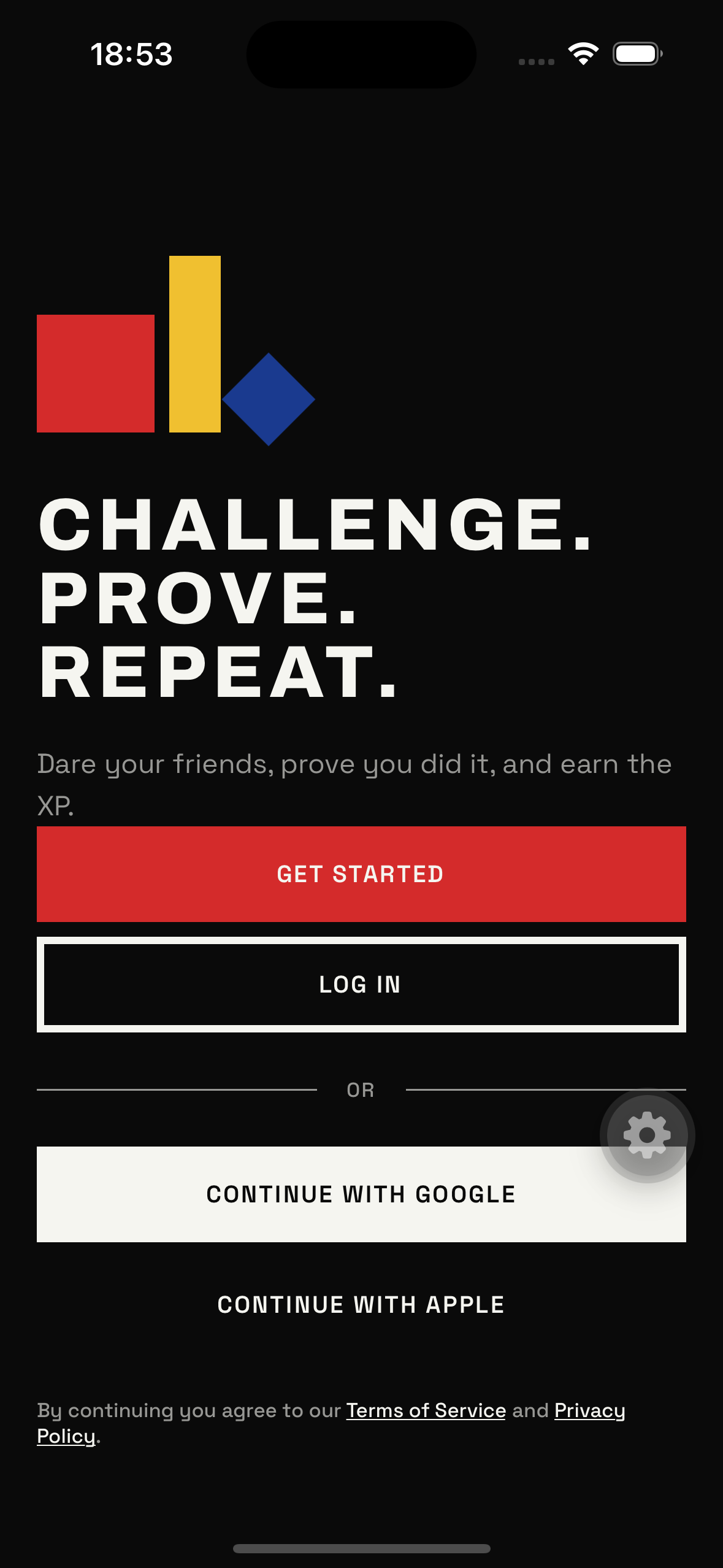 SideQuest app welcome screen